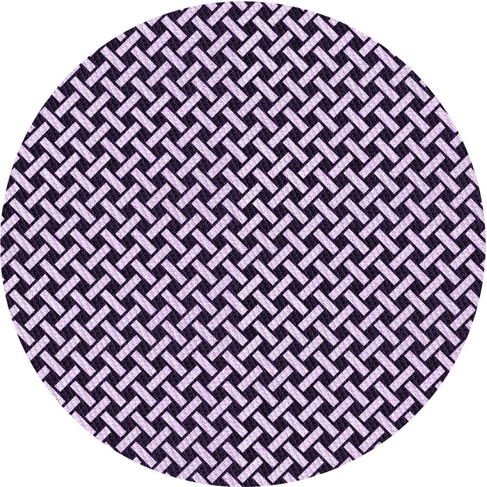 Square Machine Washable Transitional Blossom Pink Rug in a Living Room, wshpat518pur