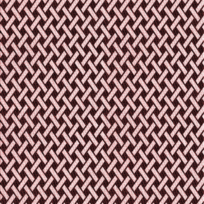 Patterned Deep Rose Pink Rug, pat518rd