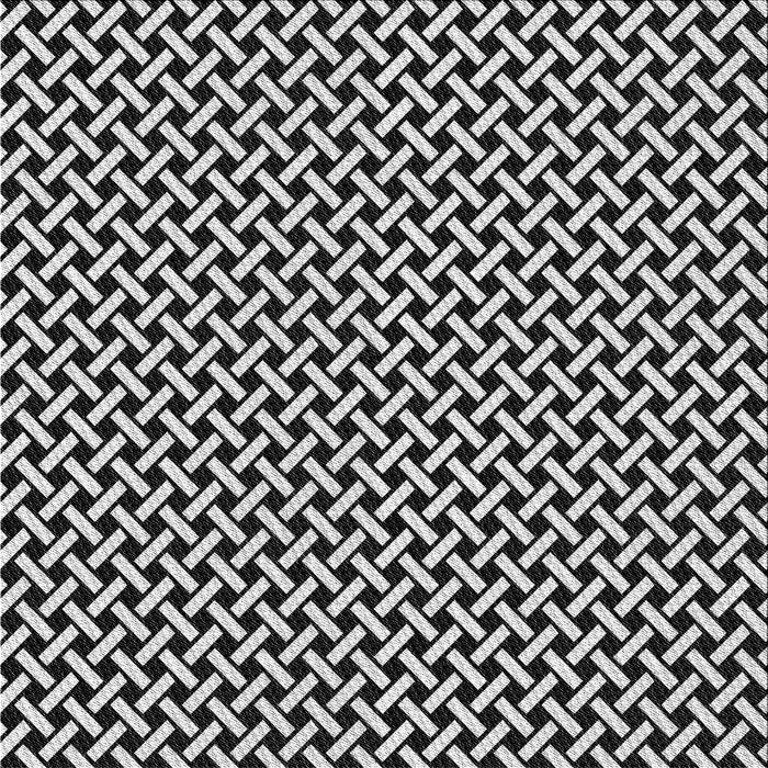 Square Patterned Light Gray Novelty Rug, pat518