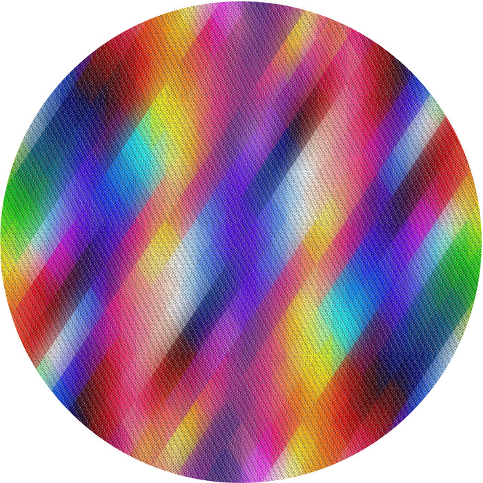 Square Machine Washable Transitional Gunmetal Gray Rug, wshpat51