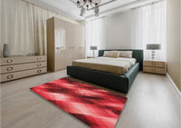 Patterned Red Rug, pat52rd