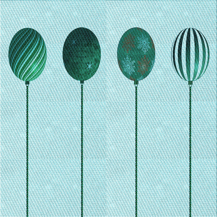 Round Machine Washable Transitional Electric Blue Rug, wshpat520lblu