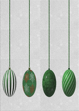 Patterned Sage Green Novelty Rug, pat520