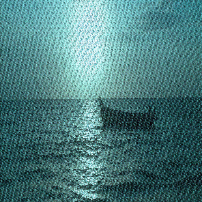 Machine Washable Transitional Medium Teal Green Rug, wshpat521lblu