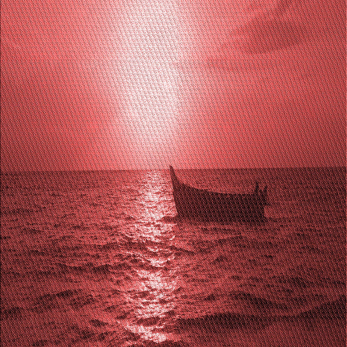 Machine Washable Transitional Red Rug, wshpat521rd