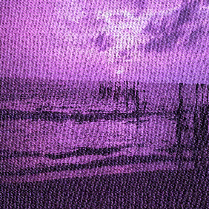 Patterned Purple Rug, pat522pur