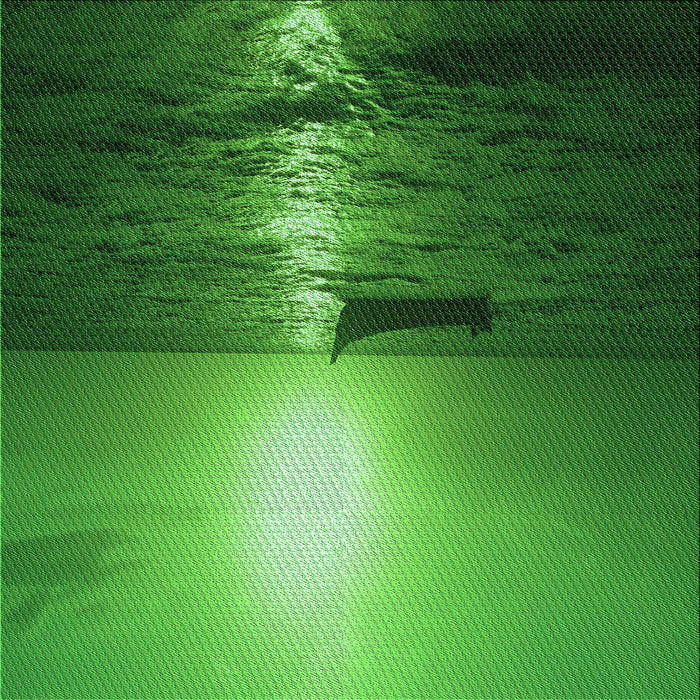 Round Patterned DarkGreen Rug, pat523grn