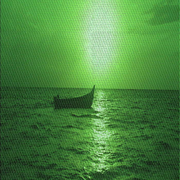 Machine Washable Transitional Dark Green Rug, wshpat523grn