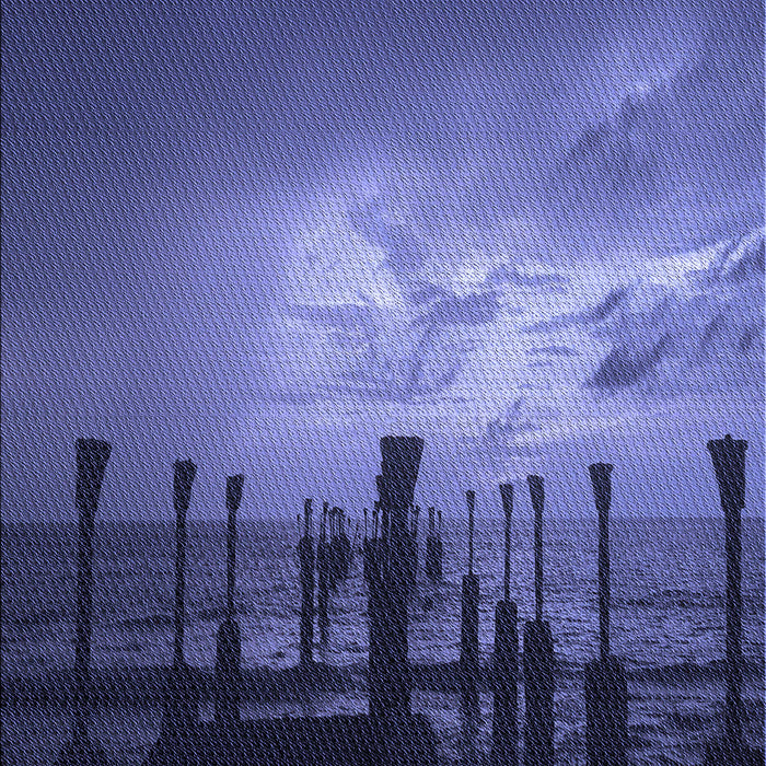 Machine Washable Transitional Light Slate Blue Rug, wshpat524blu