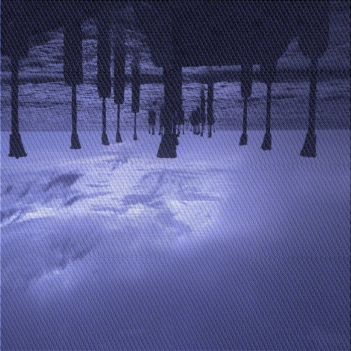 Round Patterned Light Slate Blue Rug, pat524blu