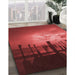 Machine Washable Transitional Red Rug in a Family Room, wshpat524rd