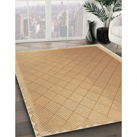 Patterned Yellow Orange Rug, pat525brn