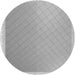 Square Patterned Silver Gray Rug, pat525gry