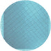 Square Patterned Blue Ivy Blue Rug, pat525lblu