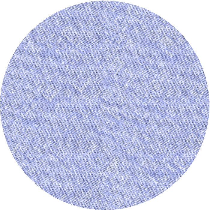 Square Patterned Sky Blue Rug, pat526blu