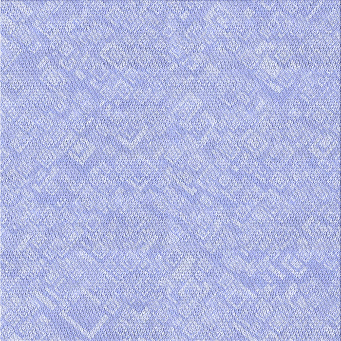 Round Patterned Sky Blue Rug, pat526blu