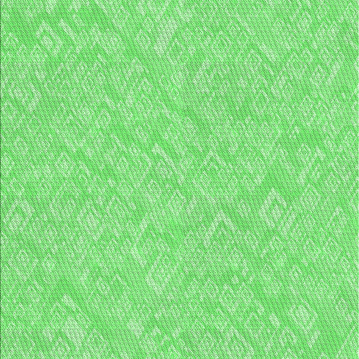 Patterned Emerald Green Rug, pat526grn