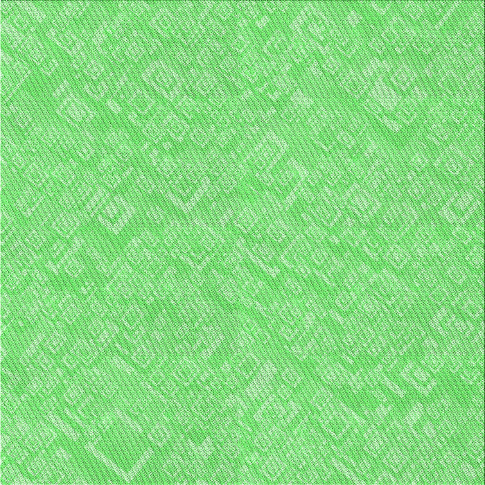 Round Patterned Emerald Green Rug, pat526grn