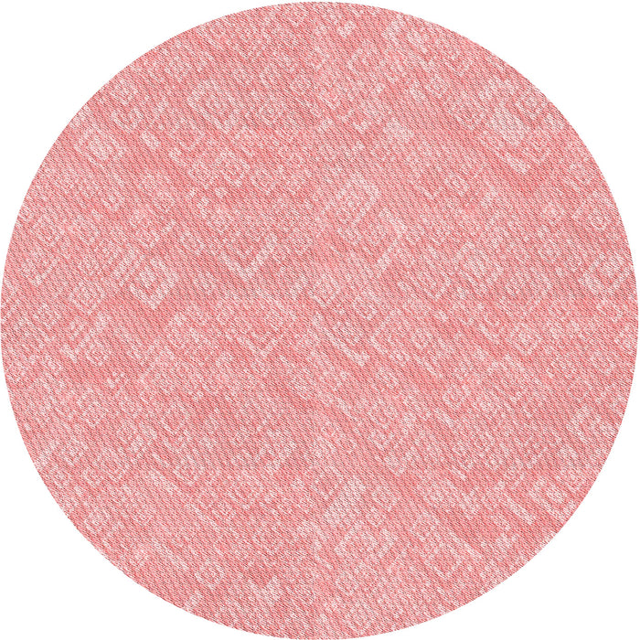 Square Machine Washable Transitional Pink Rug in a Living Room, wshpat526rd