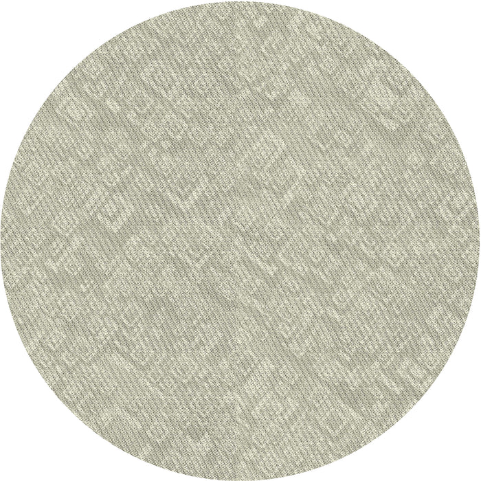 Sideview of Patterned Khaki Green Novelty Rug, pat526