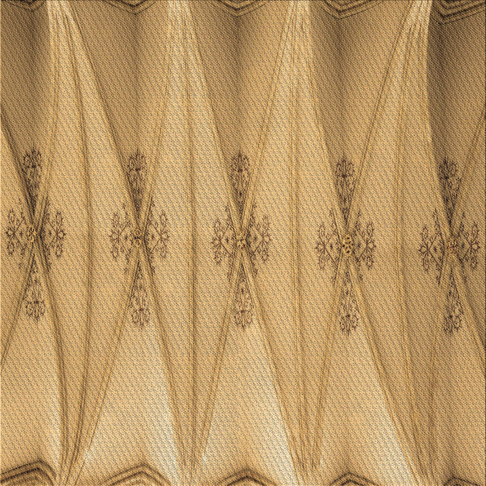 Round Machine Washable Transitional Orange Rug, wshpat527brn