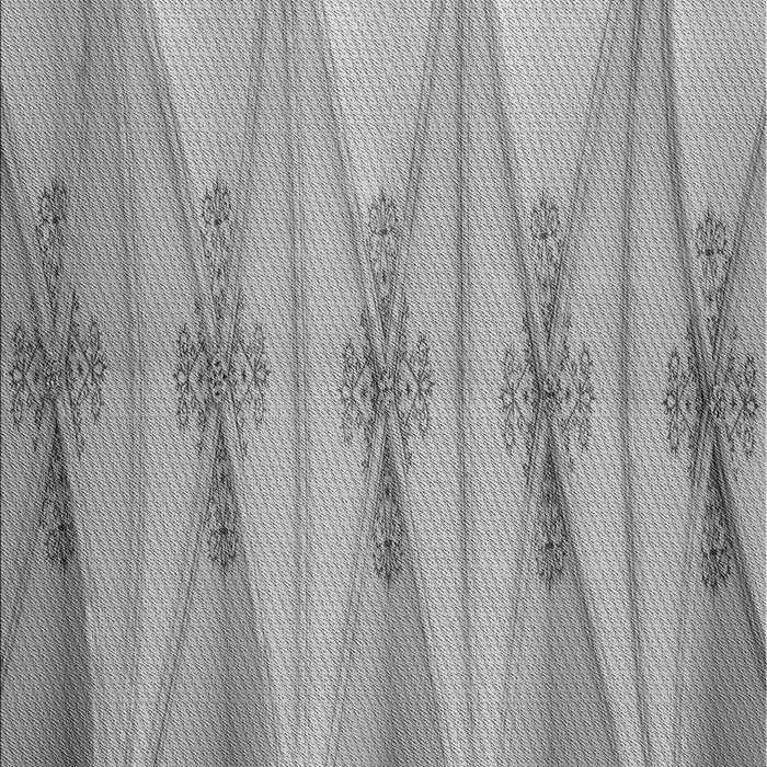 Machine Washable Transitional Cloud Gray Rug, wshpat527gry