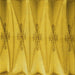 Round Machine Washable Transitional Deep Yellow Rug, wshpat527yw