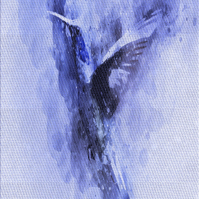 Patterned Periwinkle Purple Rug, pat528blu