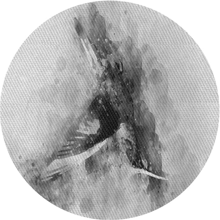 Square Machine Washable Transitional Gray Rug in a Living Room, wshpat528gry