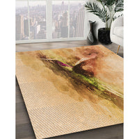 Patterned Yellow Rug, pat528org