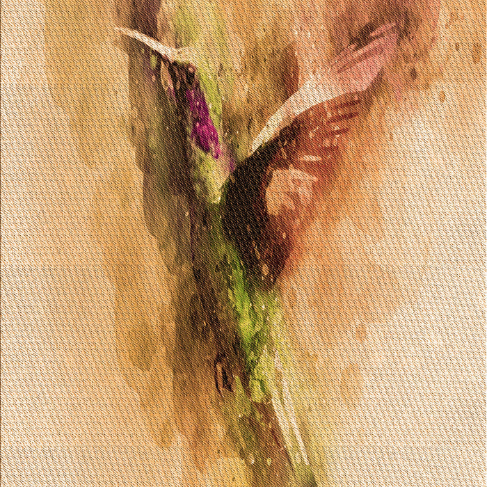 Patterned Yellow Rug, pat528org