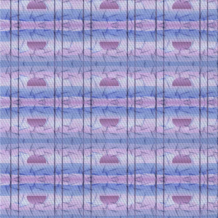 Round Machine Washable Transitional Medium Slate Blue Rug, wshpat530blu