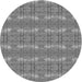 Square Patterned Gray Rug, pat530gry