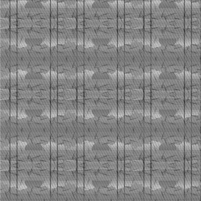 Round Patterned Gray Rug, pat530gry