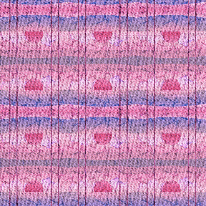 Machine Washable Transitional Violet Purple Rug, wshpat530pur