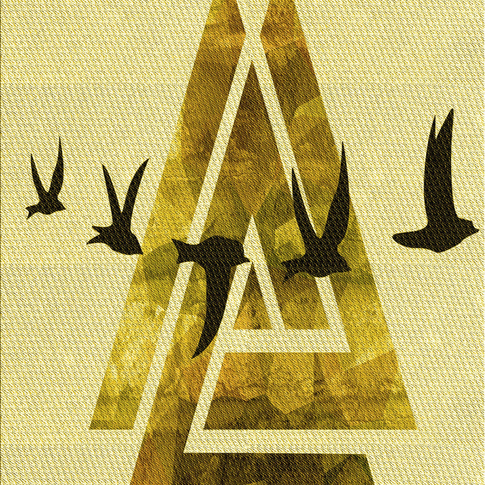 Patterned Dark Golden Brown Rug, pat531yw