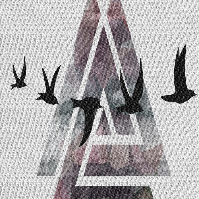 Patterned Off-White Novelty Rug, pat531