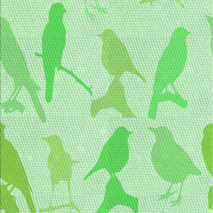 Patterned Pastel Green Rug, pat532grn