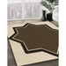 Machine Washable Transitional Bakers Brown Rug in a Family Room, wshpat533brn