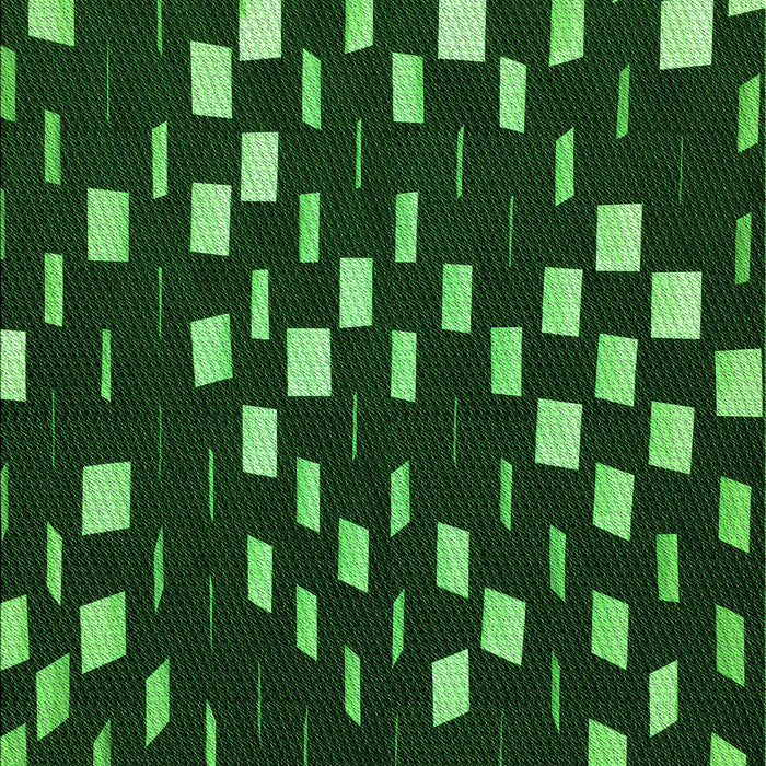 Patterned Dark Forest Green Rug, pat534grn