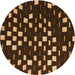 Square Machine Washable Transitional Light Brown Rug in a Living Room, wshpat534org