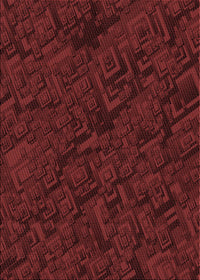 Machine Washable Transitional Red Rug, wshpat535rd