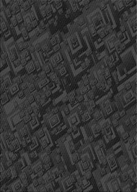 Machine Washable Transitional Black Rug, wshpat535