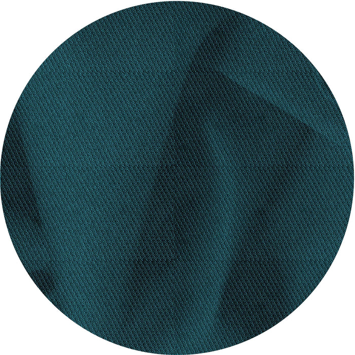 Square Patterned Teal Green Rug, pat536lblu