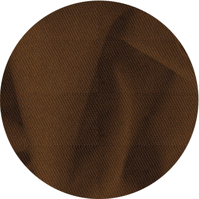 Square Machine Washable Transitional Dark Bronze Brown Rug in a Living Room, wshpat536org