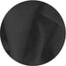 Sideview of Patterned Black Novelty Rug, pat536