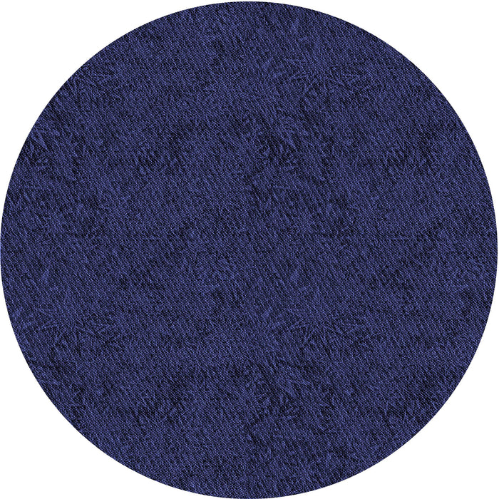 Square Patterned Night Blue Rug, pat537blu