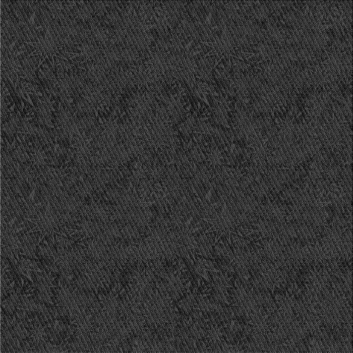 Round Patterned Midnight Gray Rug, pat537gry