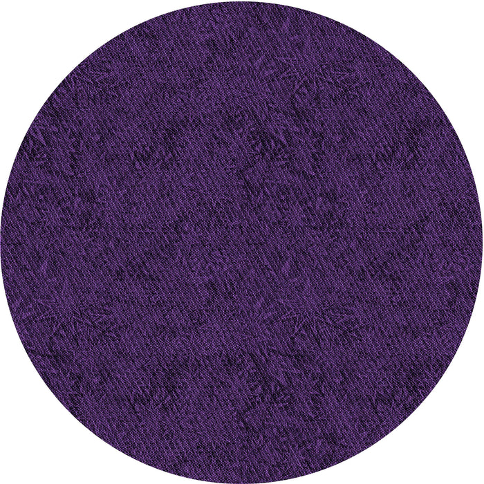 Square Patterned Deep Purple Rug, pat537pur