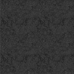 Sideview of Machine Washable Transitional Black Rug, wshpat537